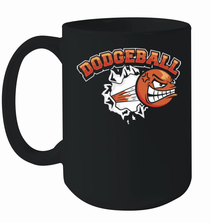 Dodgeball Game Prisonball Team Player Dodgeball Ceramic Mug