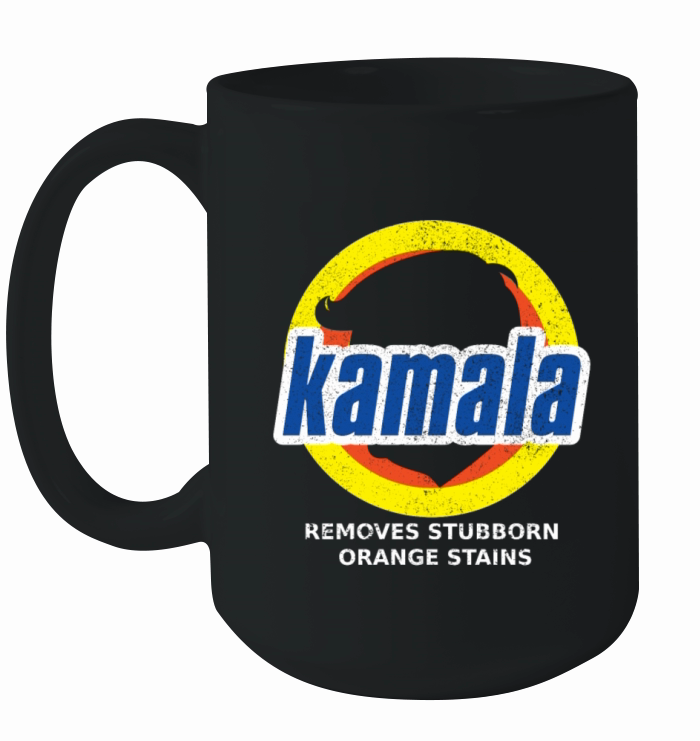 Kamala Harris Removes Stubborn Orange Stains Ceramic Mug