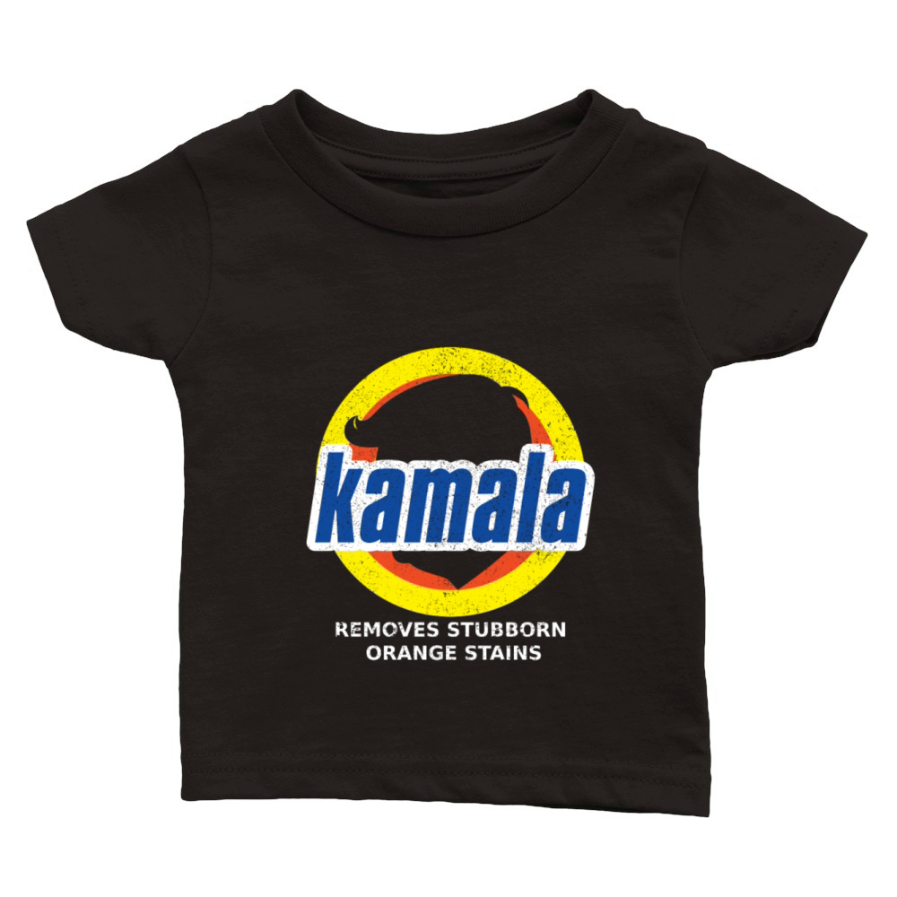 Kamala Harris Removes Stubborn Orange Stains Classic Baby Crewneck T-shirt