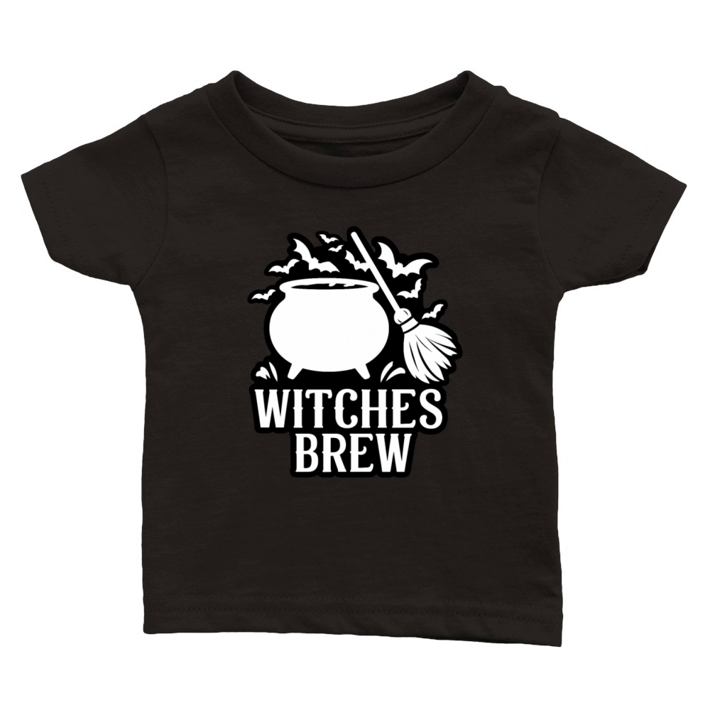 Witches Brew Halloween saying quote Classic Baby Crewneck T-shirt