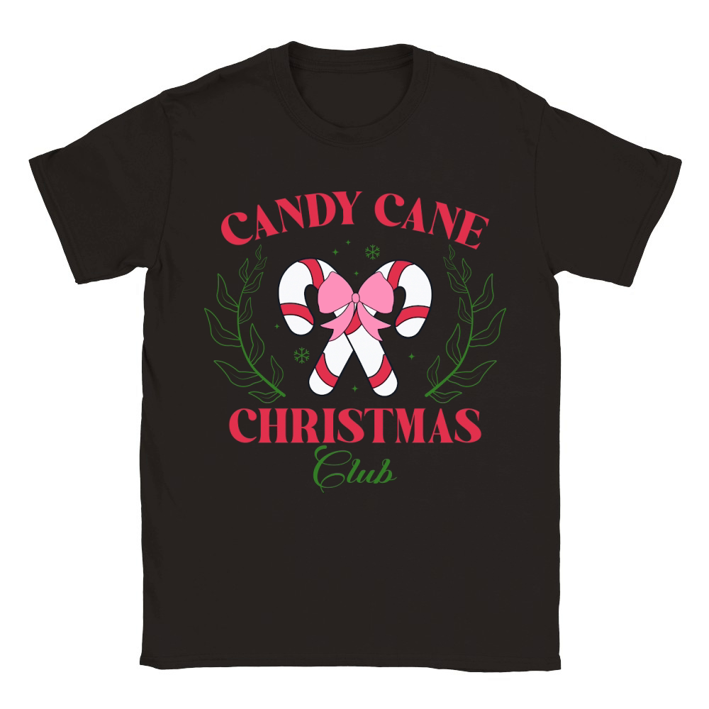 Christmas vintage candy club Classic Kids Crewneck T-shirt