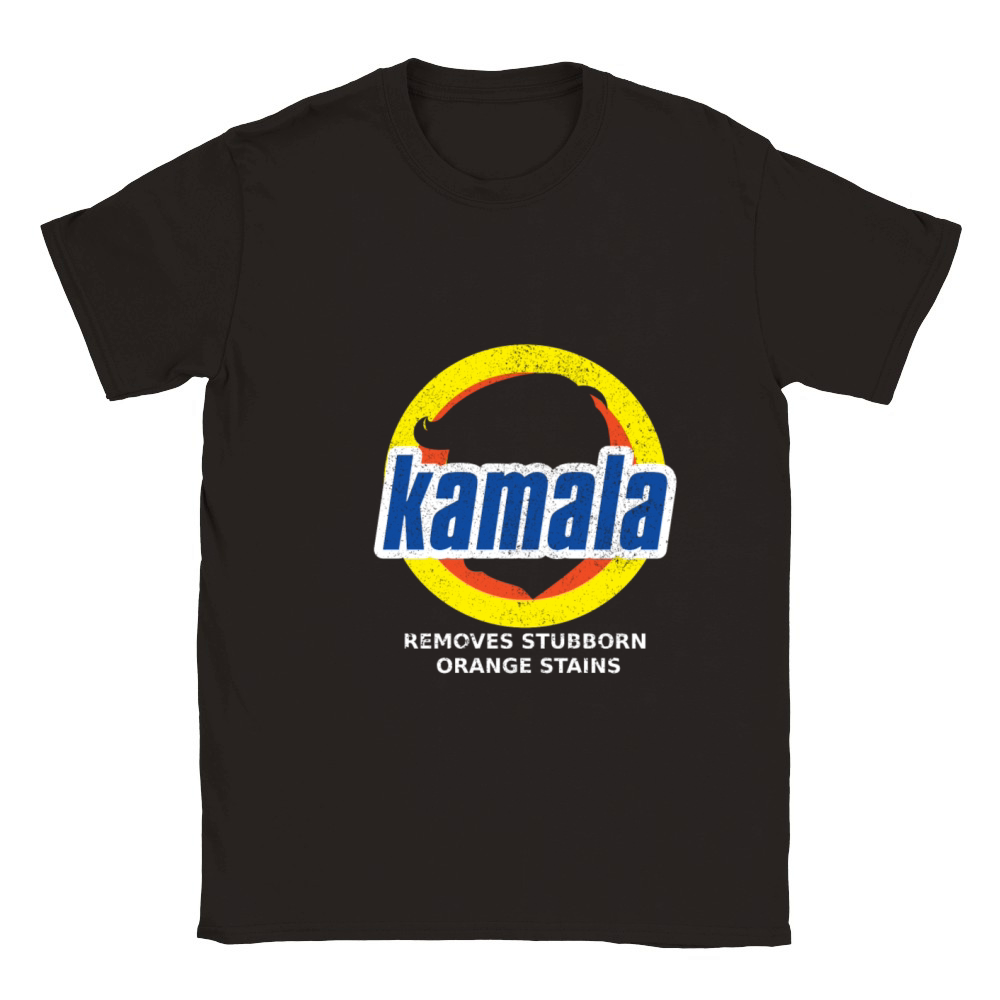 Kamala Harris Removes Stubborn Orange Stains Classic Kids Crewneck T-shirt