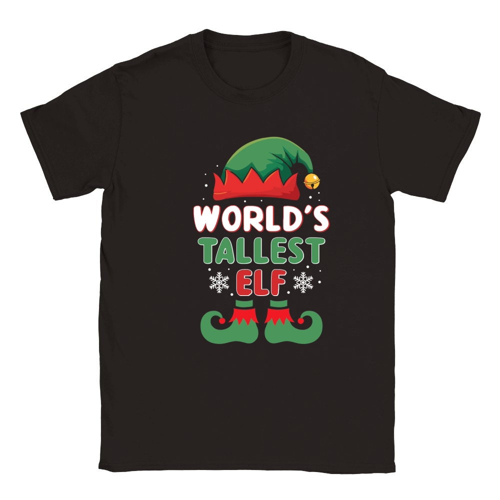 World s Tallest Elf 1.01 Classic Kids Crewneck T-shirt