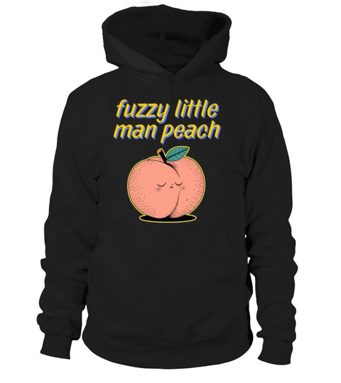 Fuzzy Little Man Peach - Movie-Inspired Hoodie Unisex