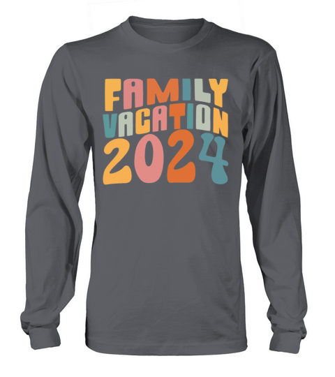 Family Vacation 2024 Long sleeved Unisex