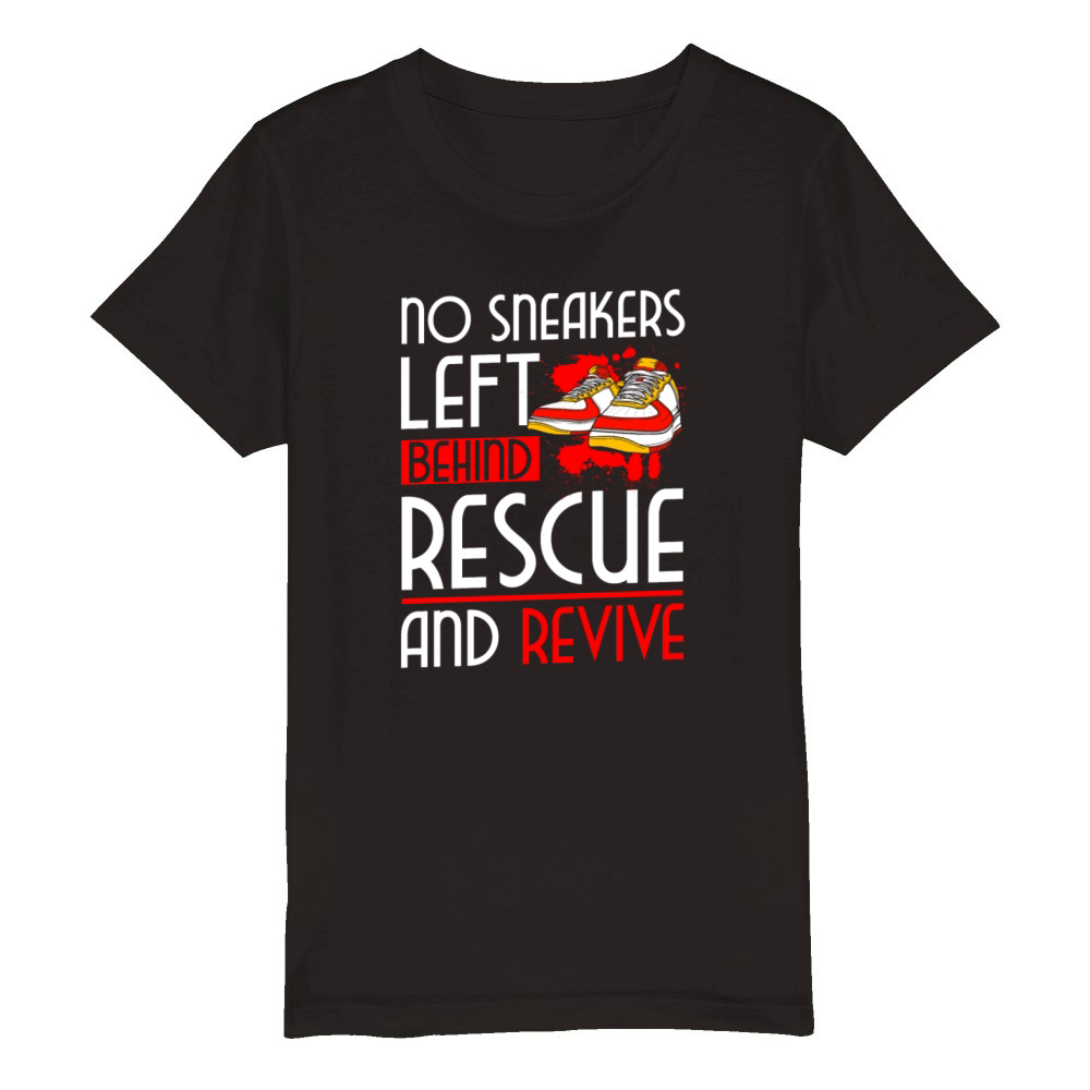 Shoes Shopping Collection Addiction Organic Kids Crewneck T-shirt