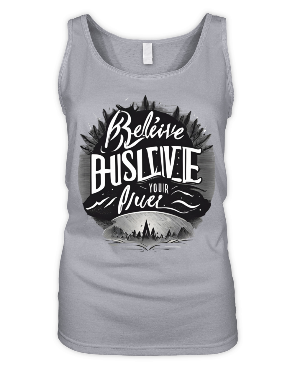 Believe in Your Power Organic Women's Tank Top