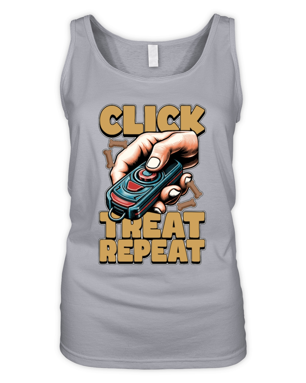 Dog Trainer Click Treat Repeat Animal Behaviorist Organic Women's Tank Top
