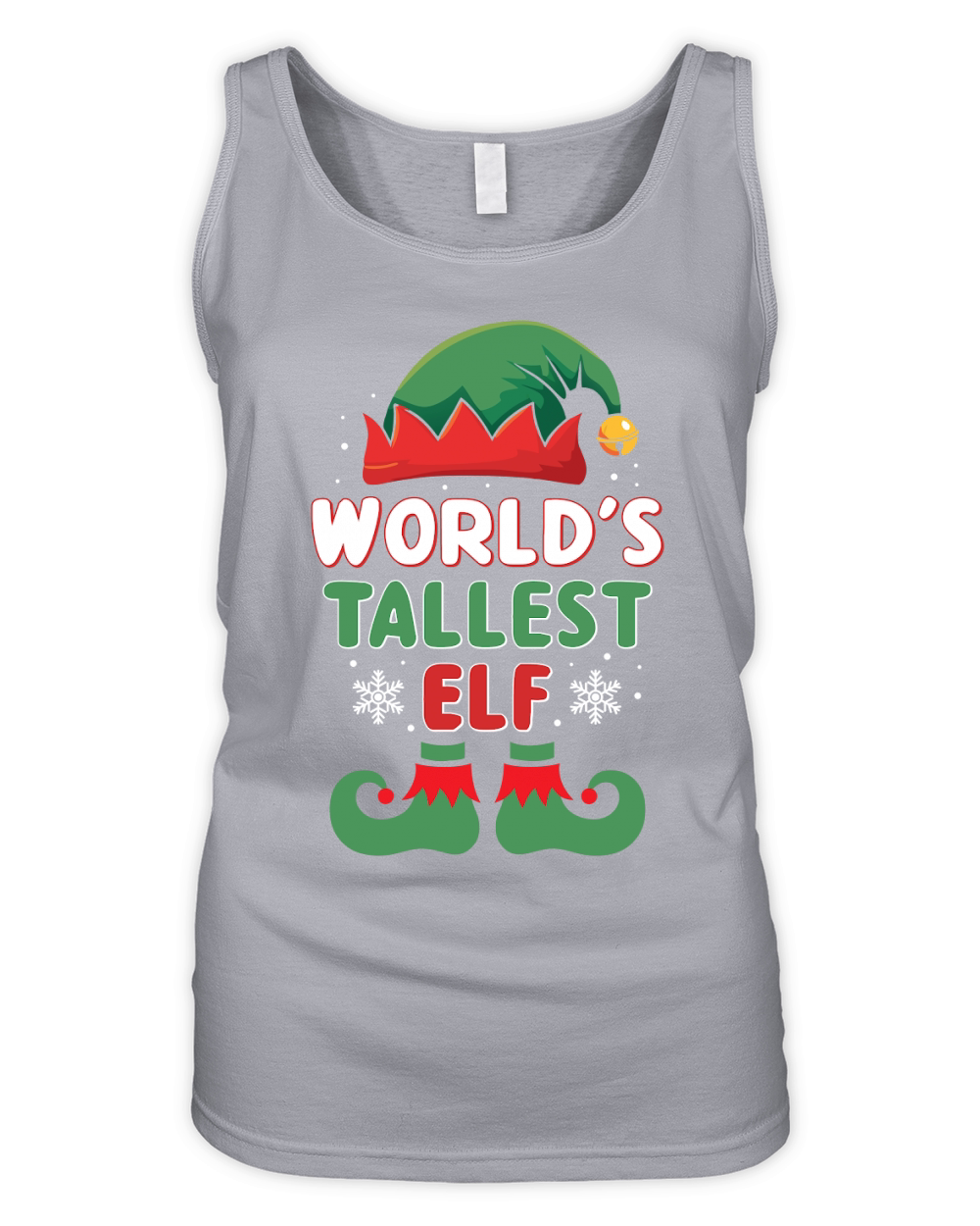 World s Tallest Elf 1.01 Organic Women's Tank Top