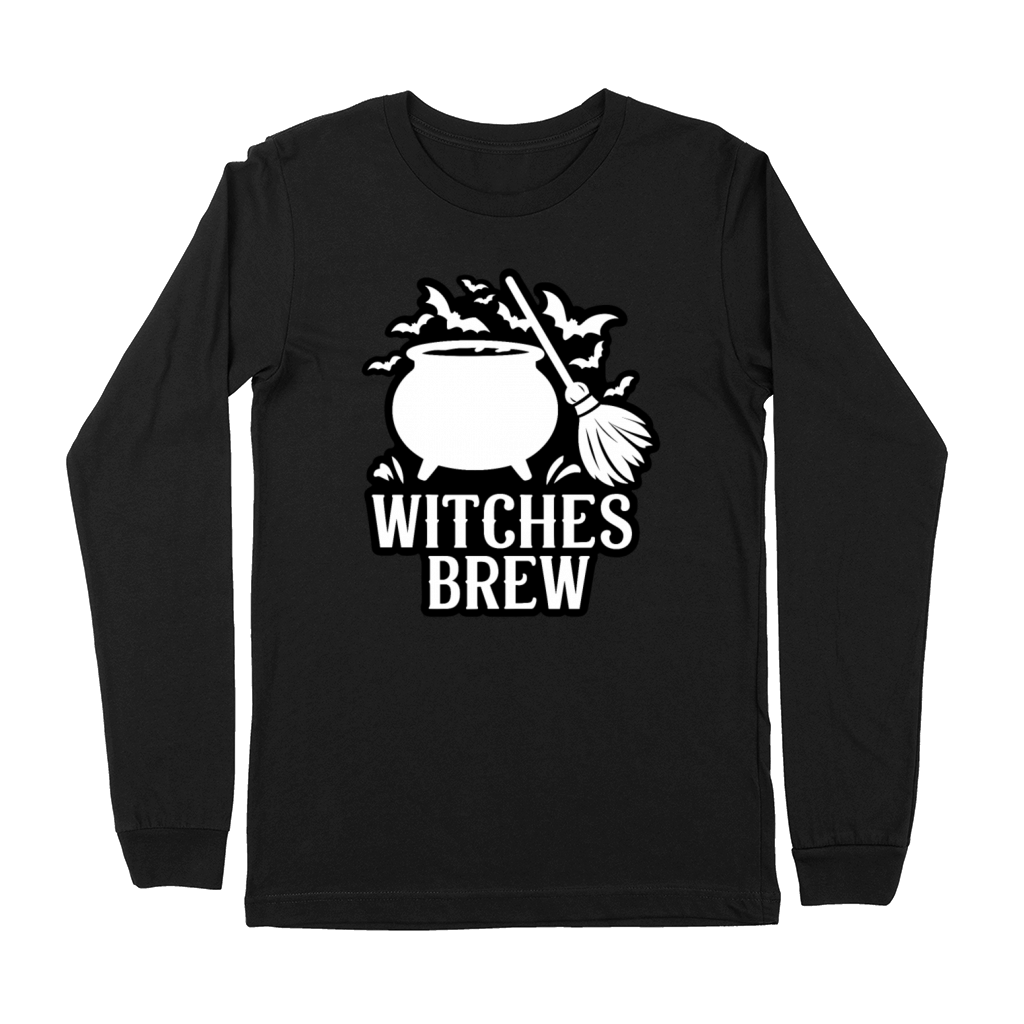 Witches Brew Halloween saying quote Premium Long Sleeve
