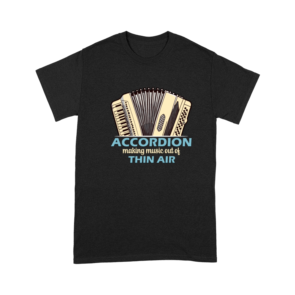 Accordion Making Music Out Of Wind Instrument Premium T-shirt