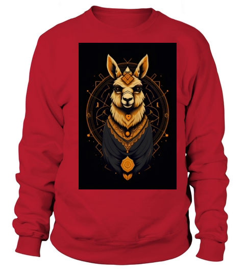 Llama T-shirt - Mens Funny Gift Top Boys Birthday Sweatshirt Unisex