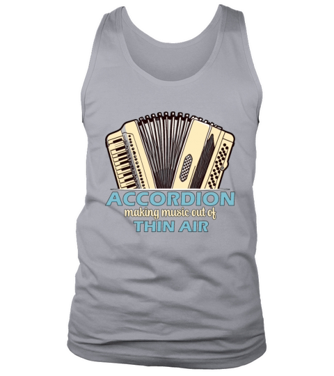 Accordion Making Music Out Of Wind Instrument Tank Top Unisex