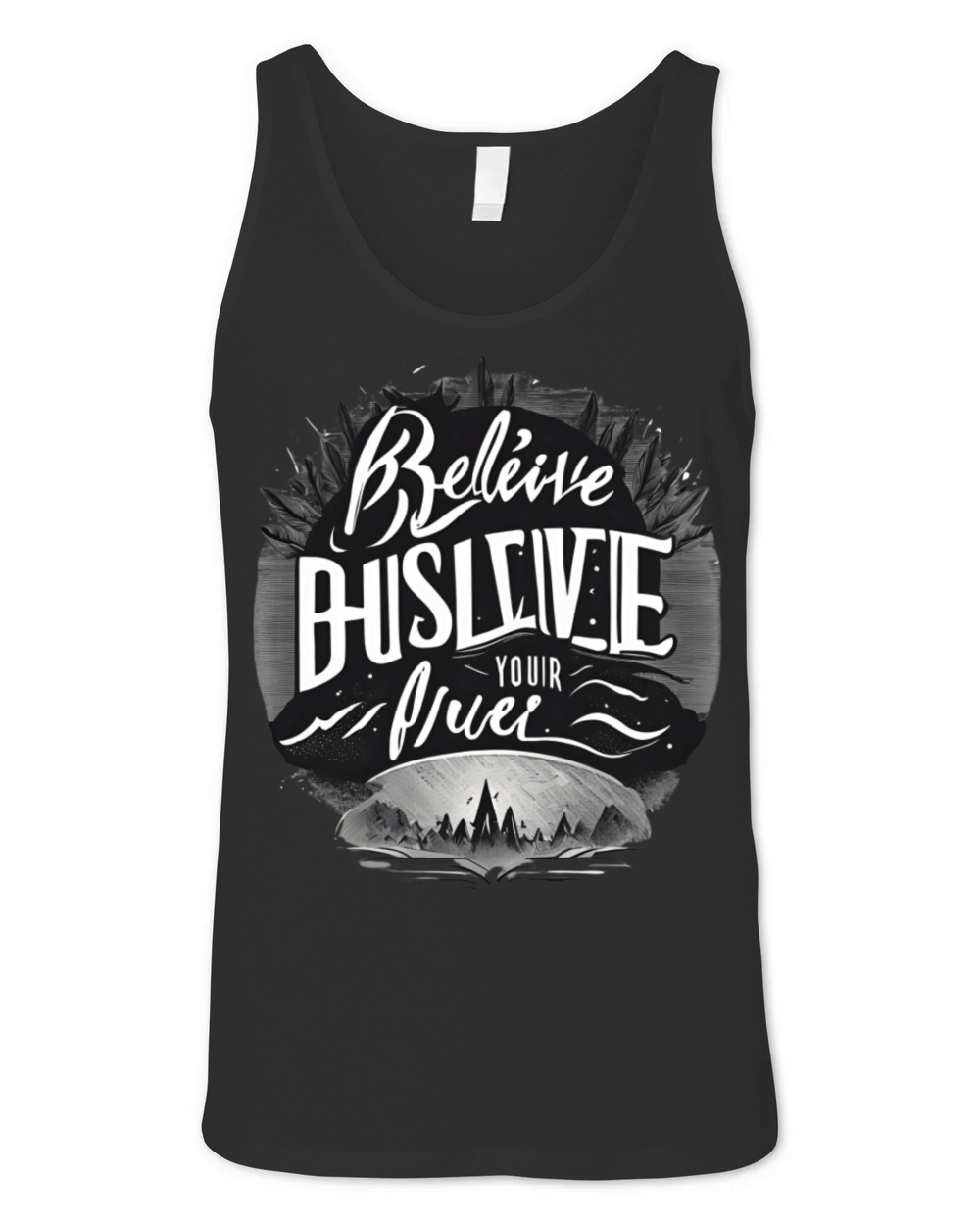 Believe in Your Power Unisex Jersey Tank