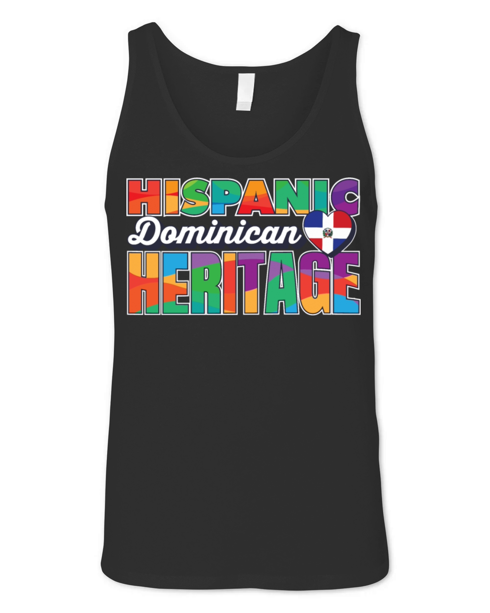 Hispanic Dominican Heritage Pride Dominican Unisex Jersey Tank