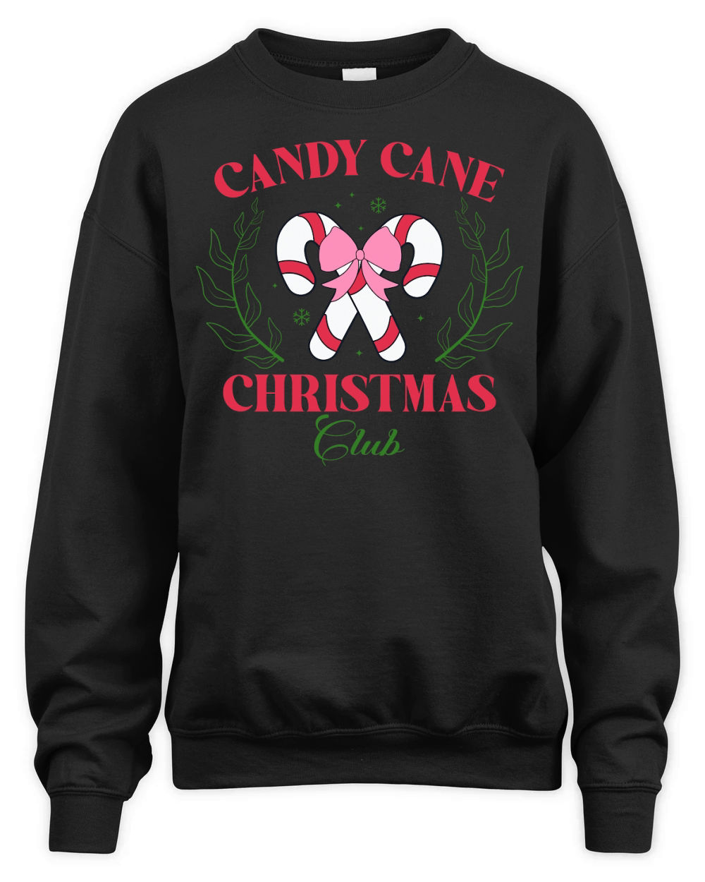 Christmas vintage candy club Unisex Premium Crewneck Sweatshirt