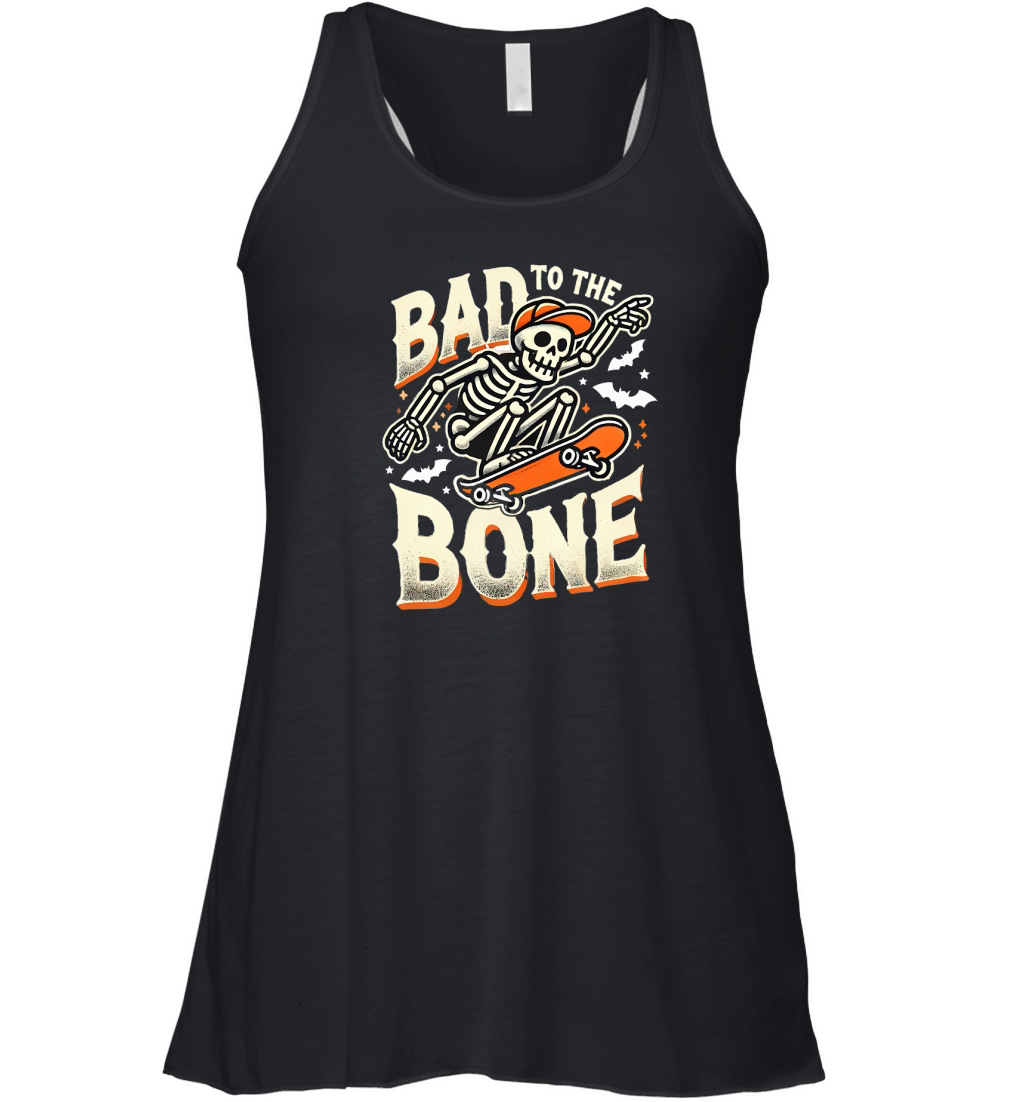 Bad To The Bone Women's Flowy Tank Top