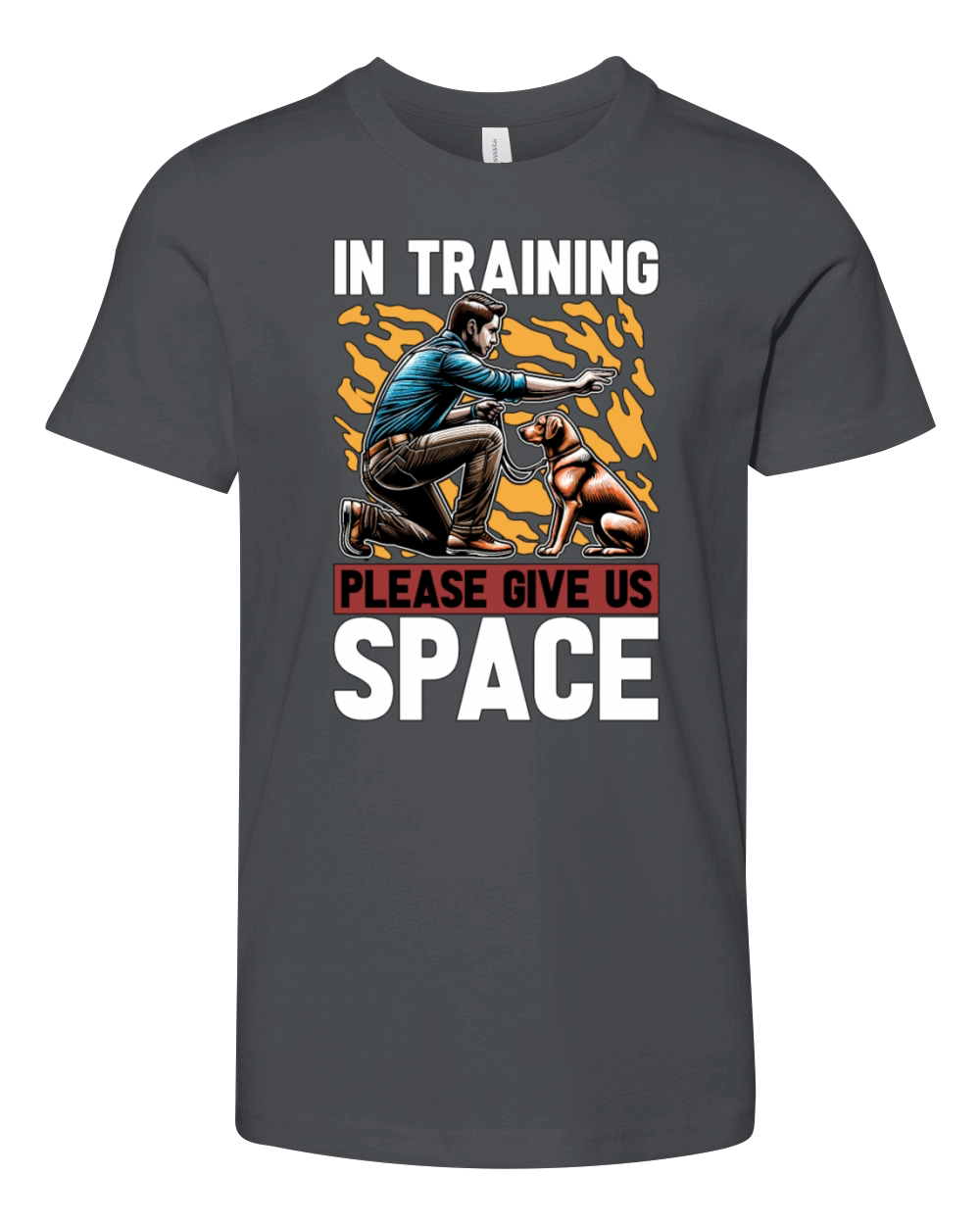Dog Trainer In Training Please Give Us Dog Sport Youth Unisex Jersey Tee
