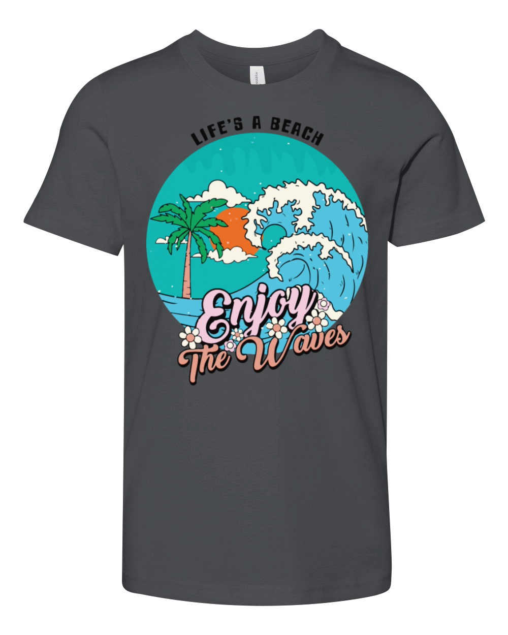 Enjoy The Waves Youth Unisex Jersey Tee