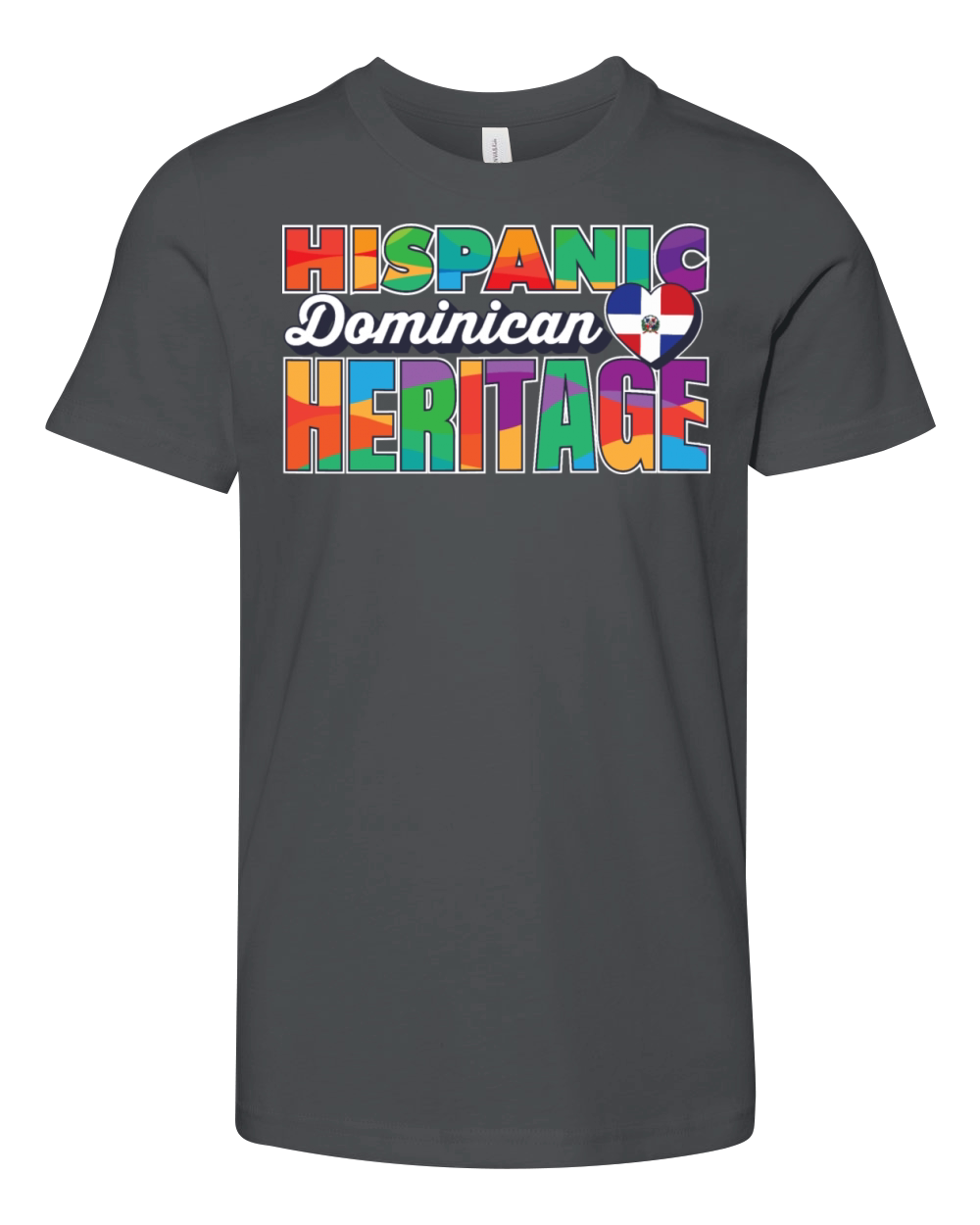 Hispanic Dominican Heritage Pride Dominican Youth Unisex Jersey Tee