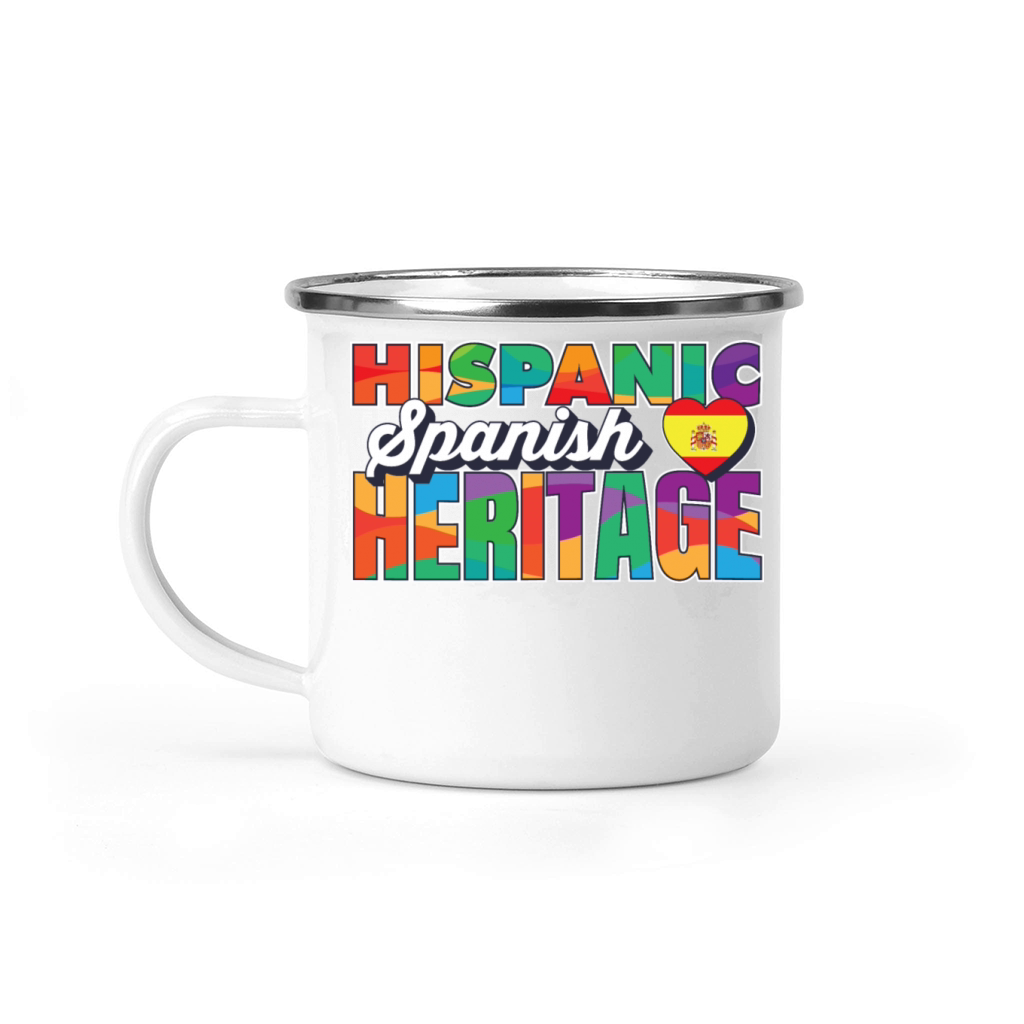 Hispanic Spanish Heritage Spain Camping Mug