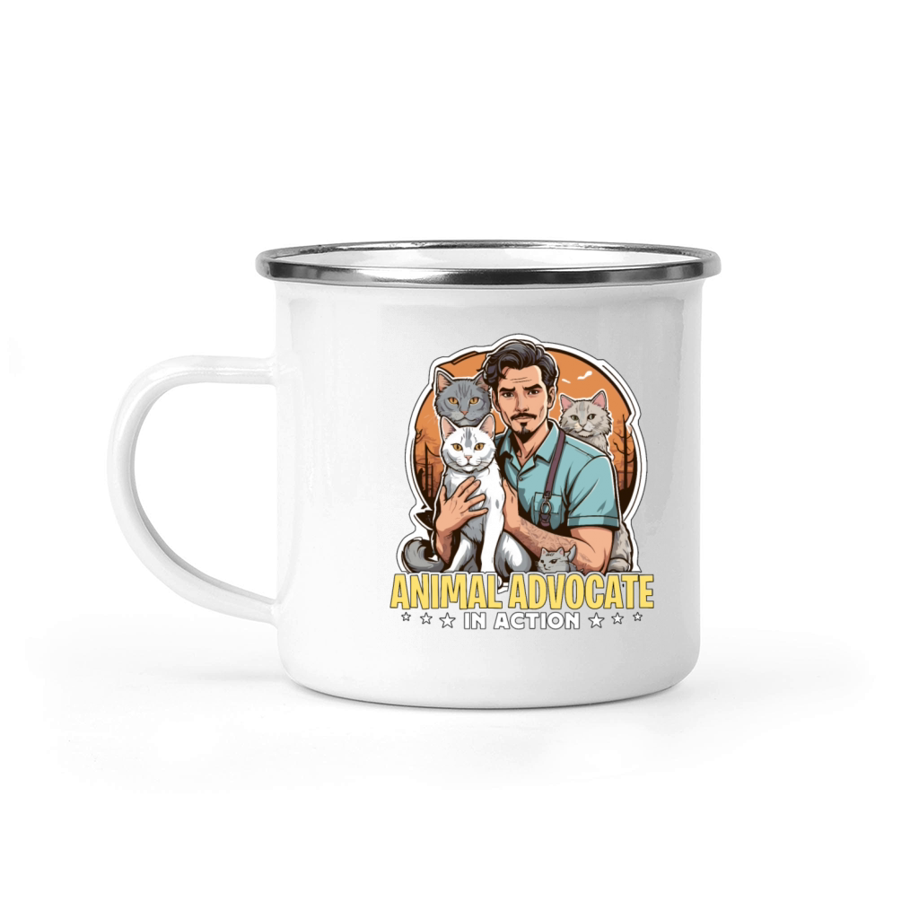 Veterinary Technician Animal Advocate Vet Clinic Camping Mug
