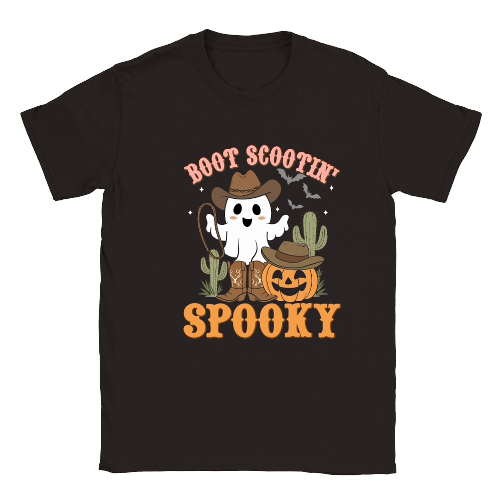 boot scootin spooky Classic Kids Crewneck T-shirt