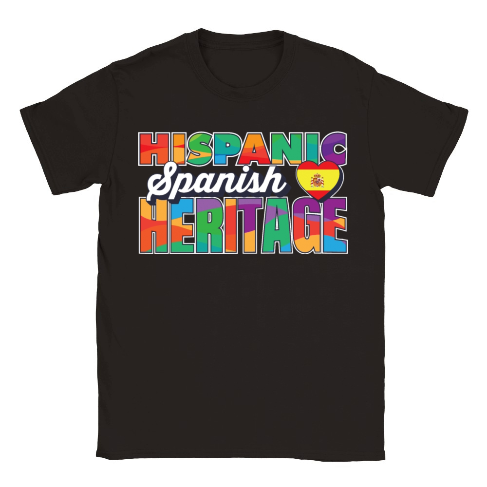 Hispanic Spanish Heritage Spain Classic Kids Crewneck T-shirt