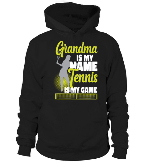 Funny Tennis Player Racket Grandma Hoodie Unisex