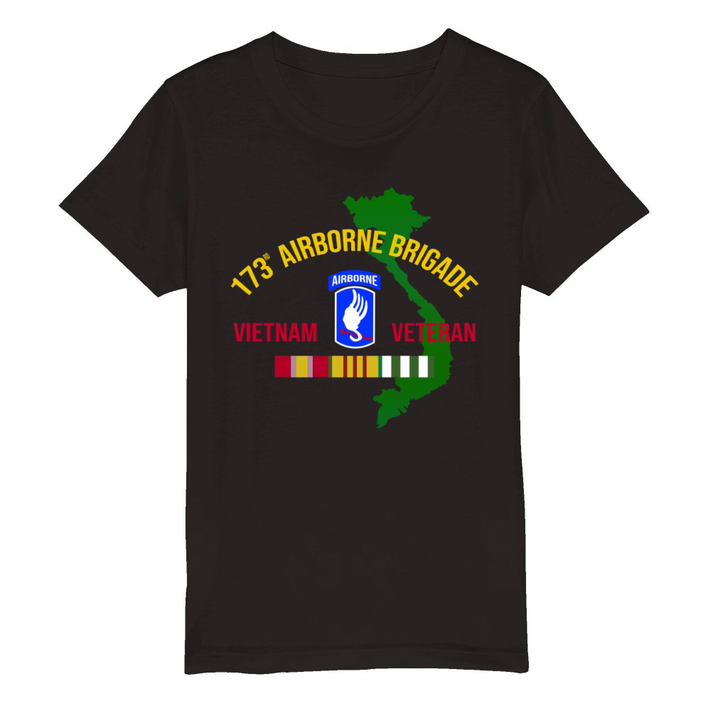 173rd airborne brigade Organic Kids Crewneck T-shirt