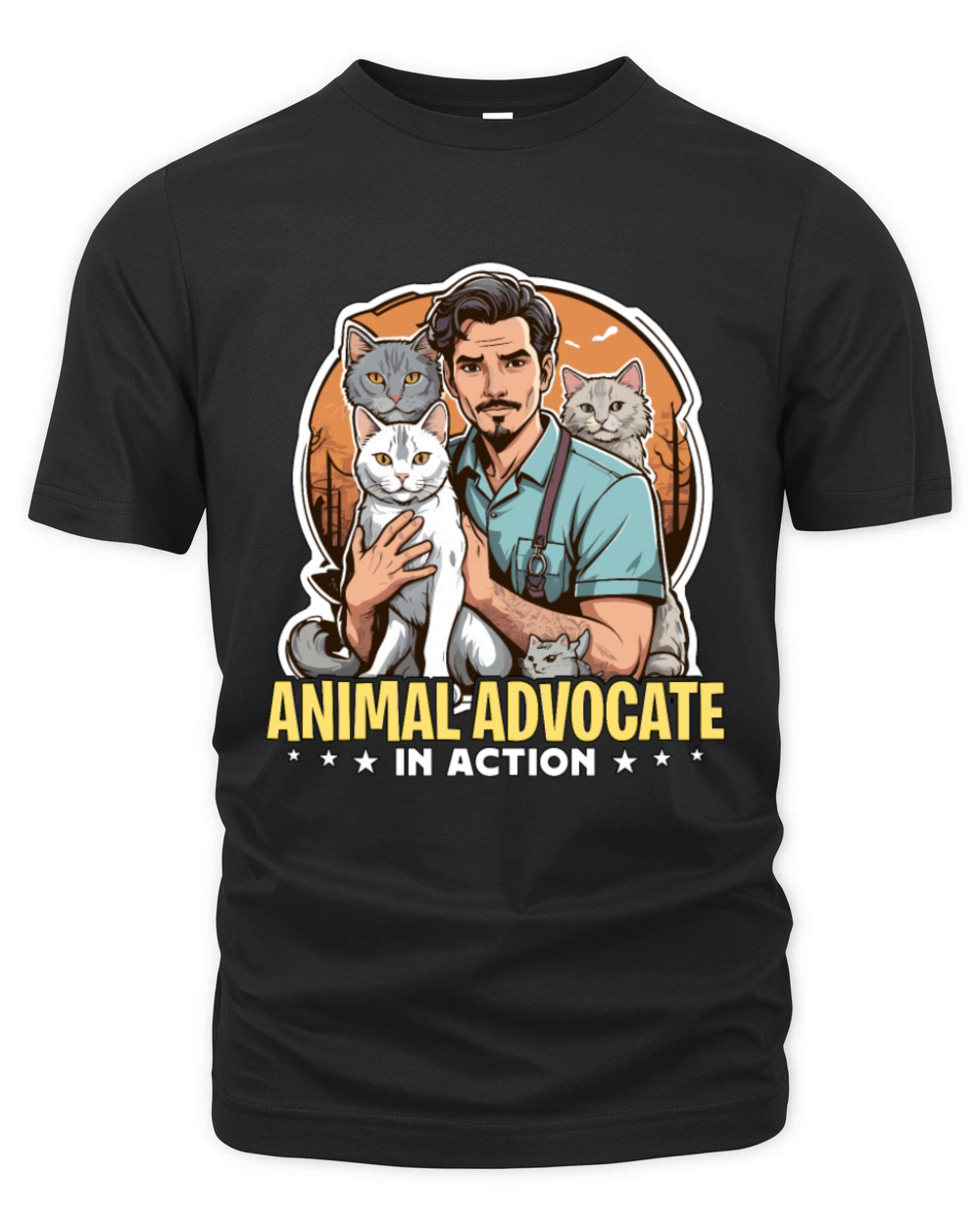 Veterinary Technician Animal Advocate Vet Clinic Organic Unisex T-shirt