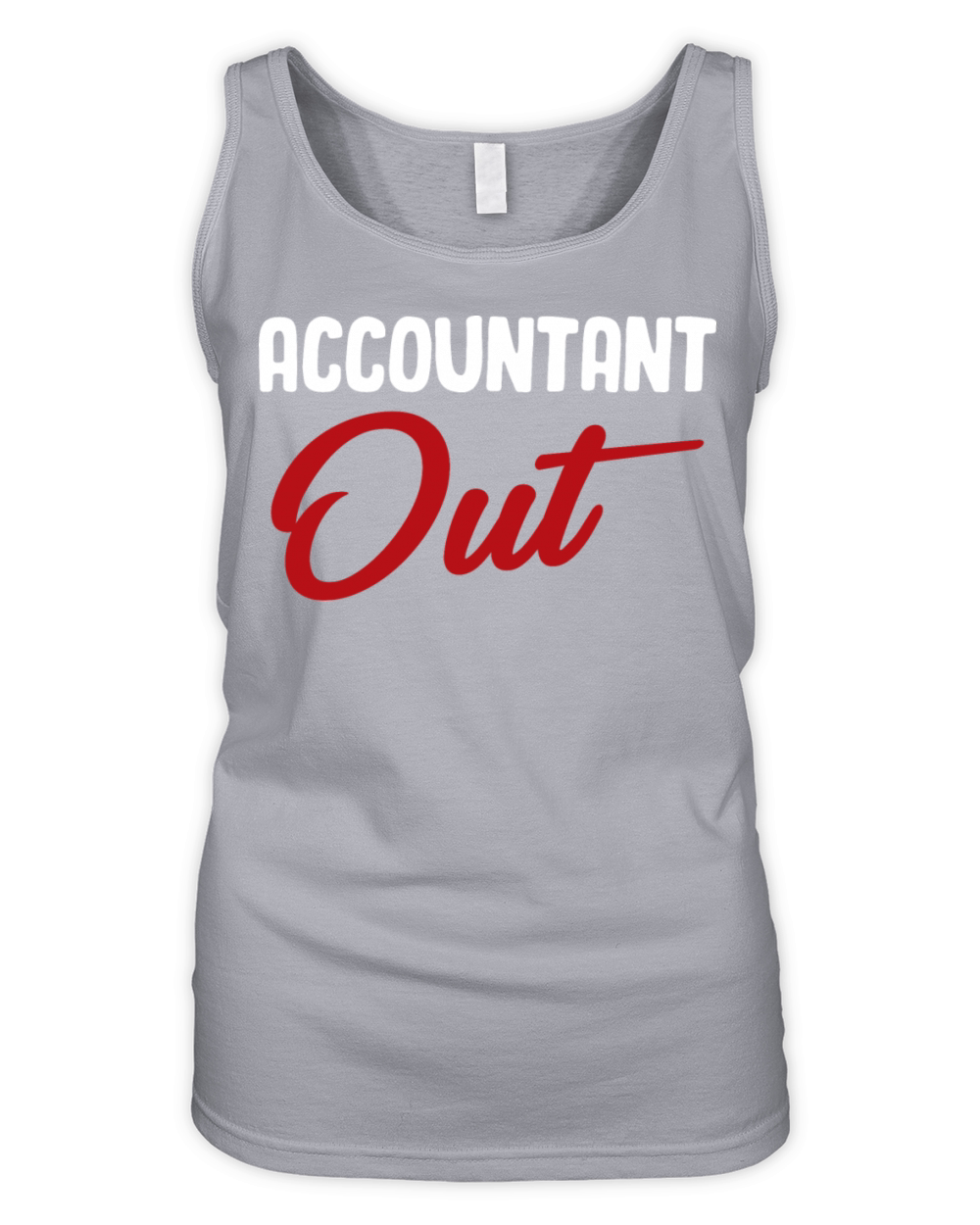 Accountant Out Retired CPA Bookkeeper Audit Organic Women's Tank Top