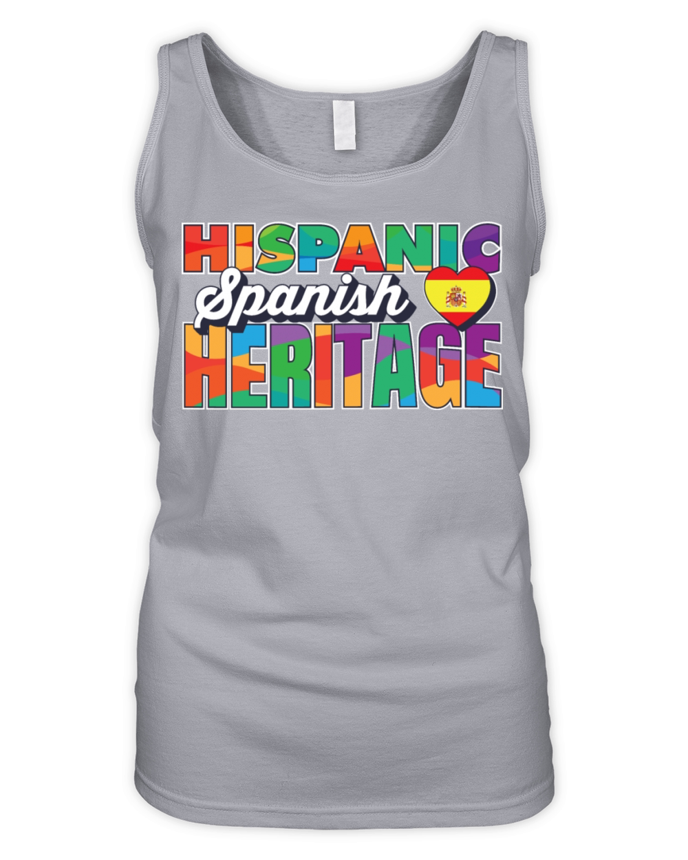 Hispanic Spanish Heritage Spain Organic Women's Tank Top