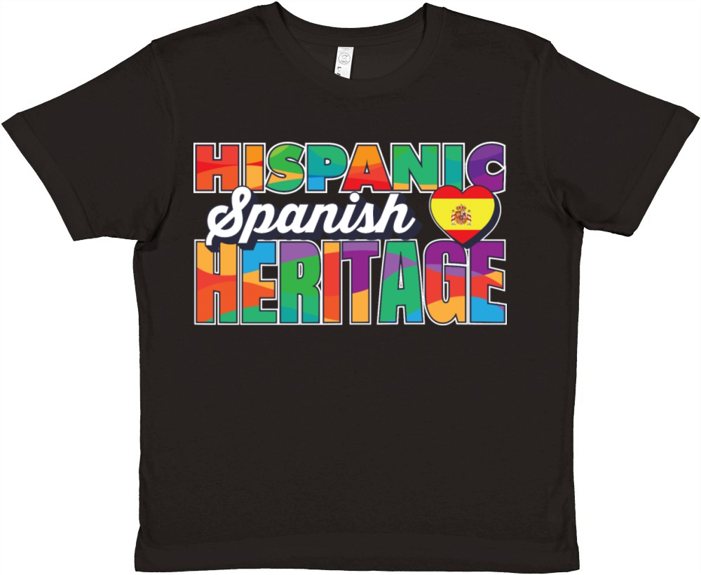 Hispanic Spanish Heritage Spain Premium Kids Crewneck T-shirt