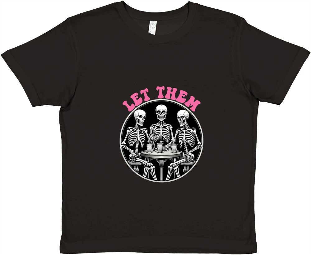 Let them Premium Kids Crewneck T-shirt