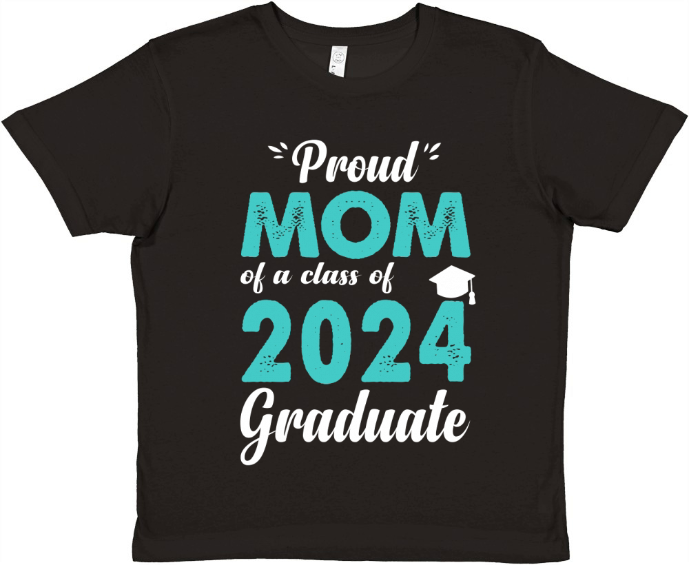 Proud mom of a class of 2024 graduate Premium Kids Crewneck T-shirt