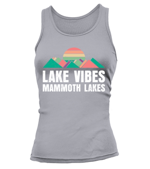 California LAKE VIBES MAMMOTH LAKES Vintage Tank top Woman
