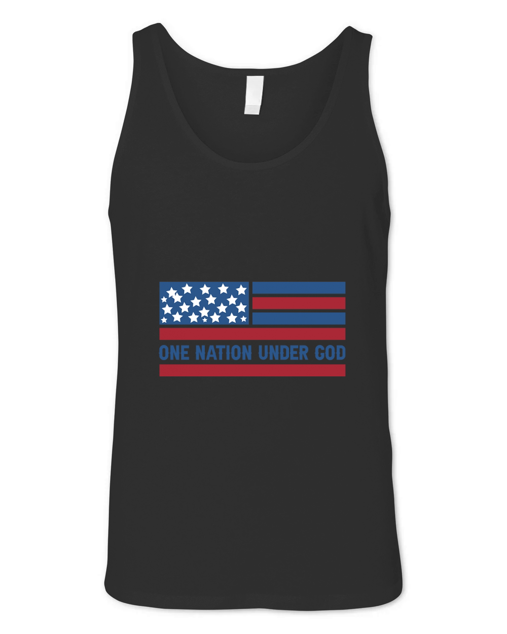 one nation under god Unisex Jersey Tank