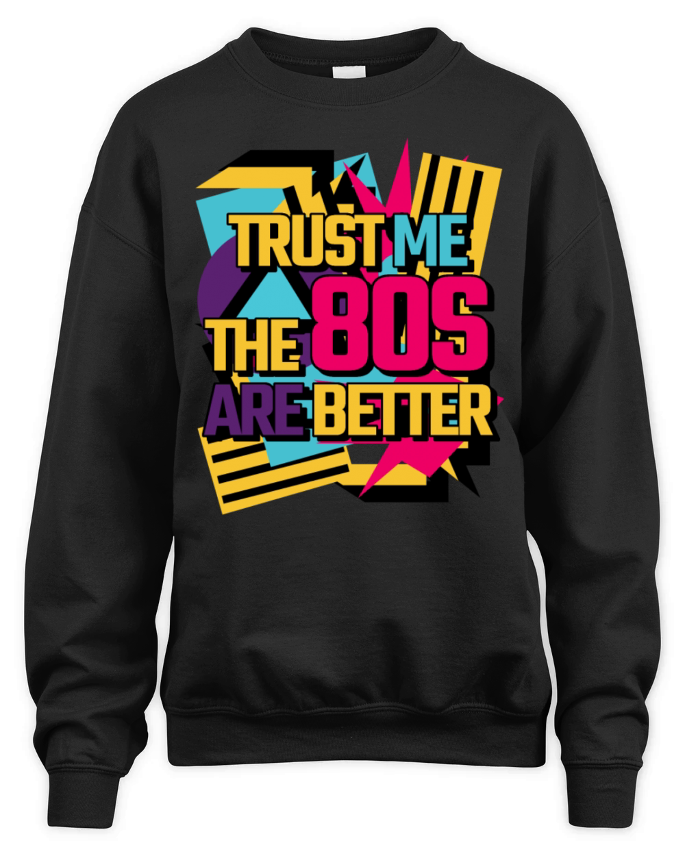 1980 Vintage 80s Music Tape Disco Unisex Premium Crewneck Sweatshirt