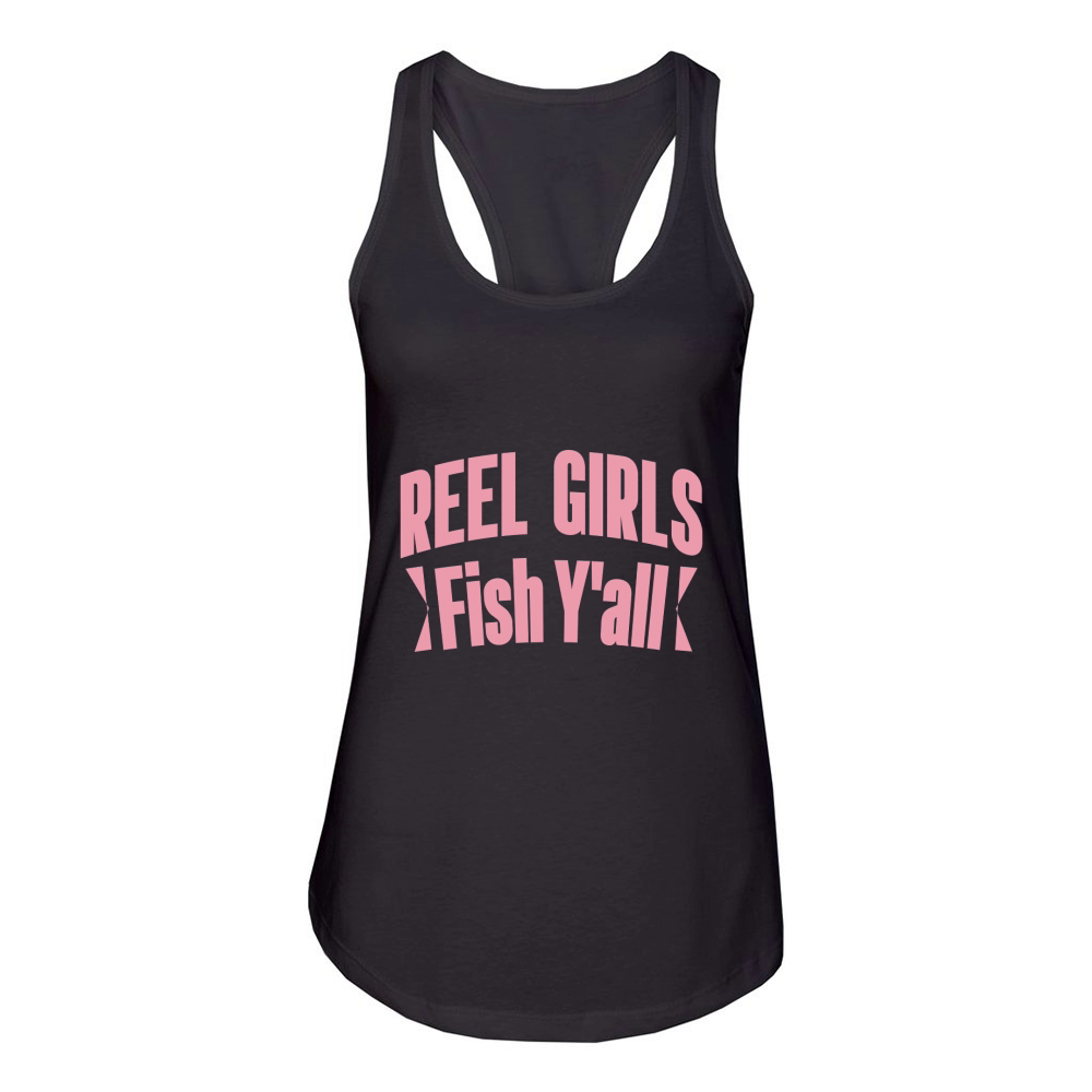 Reel Girls Fish Yall Women's Racerback Tank