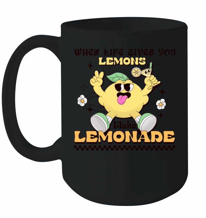 Lemon Quote Ceramic Mug