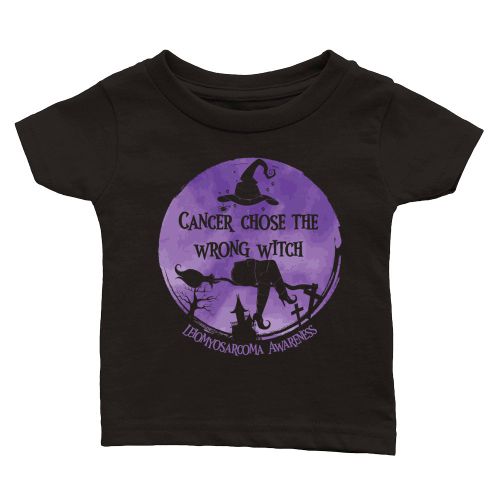 Cancer Witch purple Leiomyosarcoma Classic Baby Crewneck T-shirt