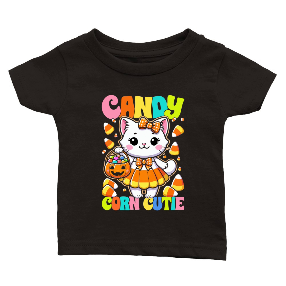 candy corn cutie Classic Baby Crewneck T-shirt