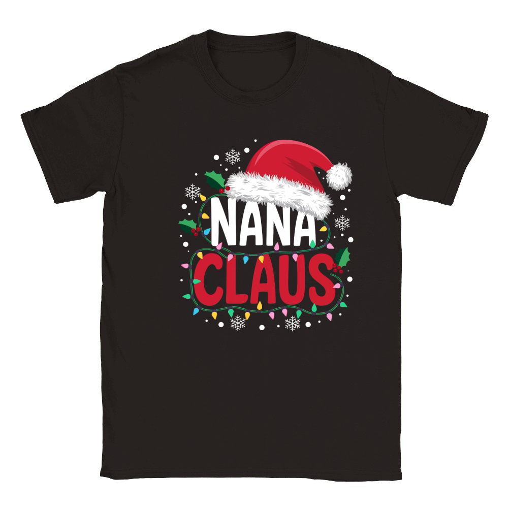 NANA CLAUS Classic Kids Crewneck T-shirt