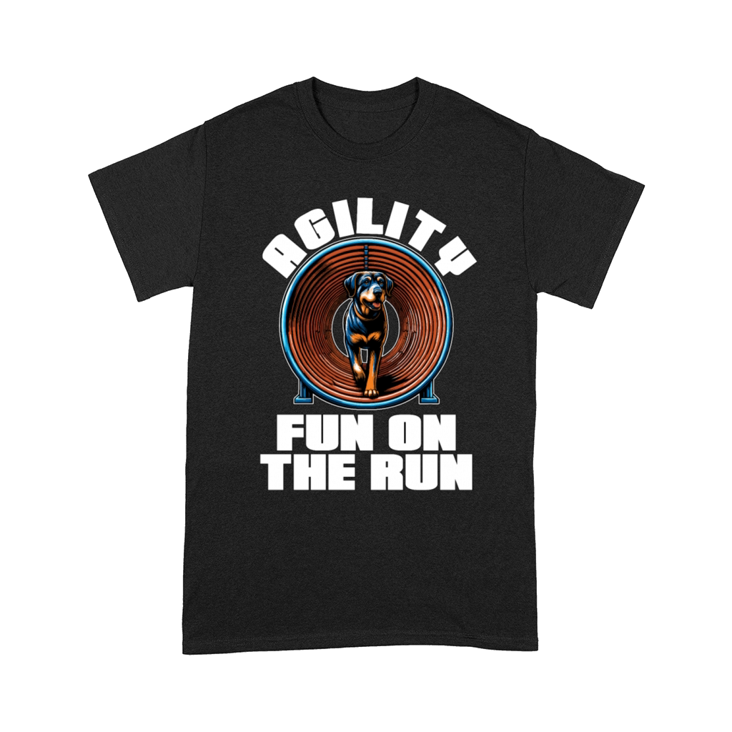 Dog Agility Fun On The Run Dog Sport Enthusiast Comfort T-shirt