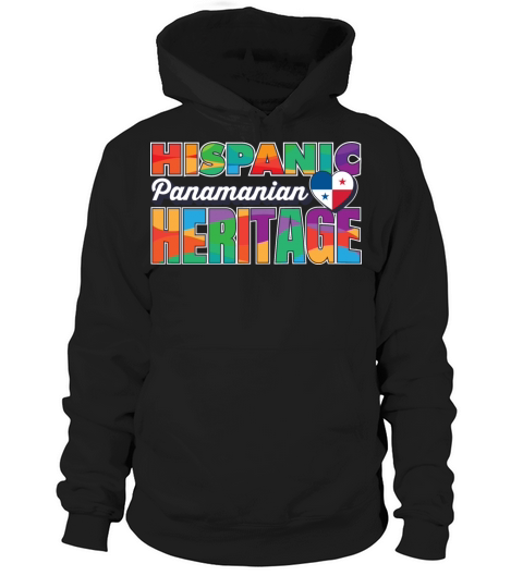 Hispanic Panamanian Heritage USA Hoodie Unisex