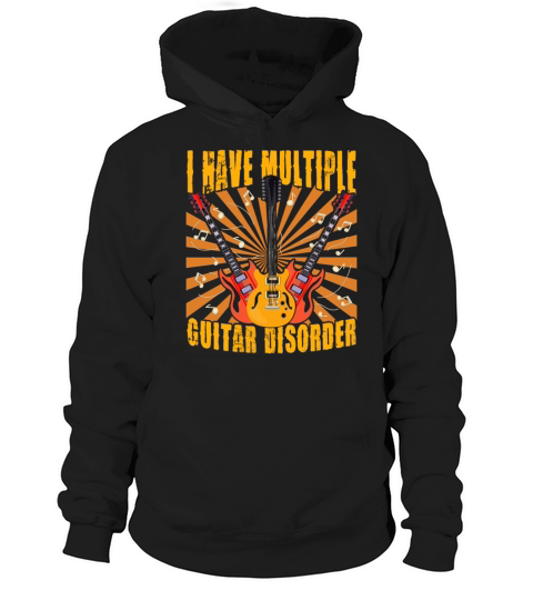 Multiple Bass Disorder Guitar Shirt For Men Hoodie Unisex