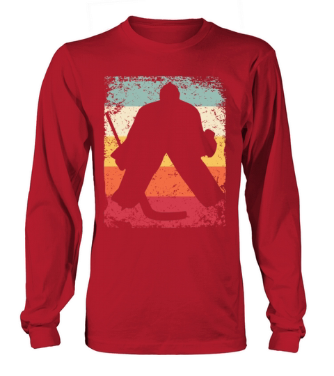 Ice Hockey Player Vintage Ice Hockey Long sleeved Unisex