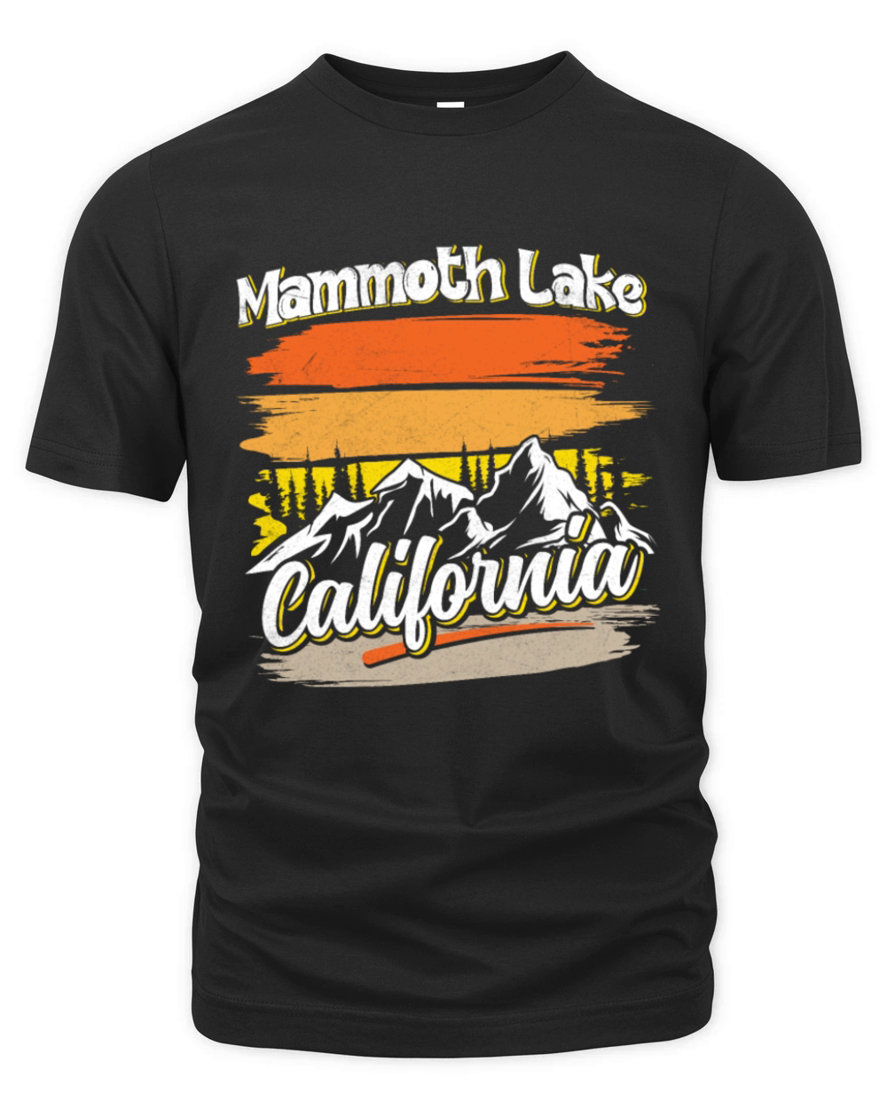 CALIFORNIA MAMMOTH LAKES Vintage California Fan Organic Unisex T-shirt
