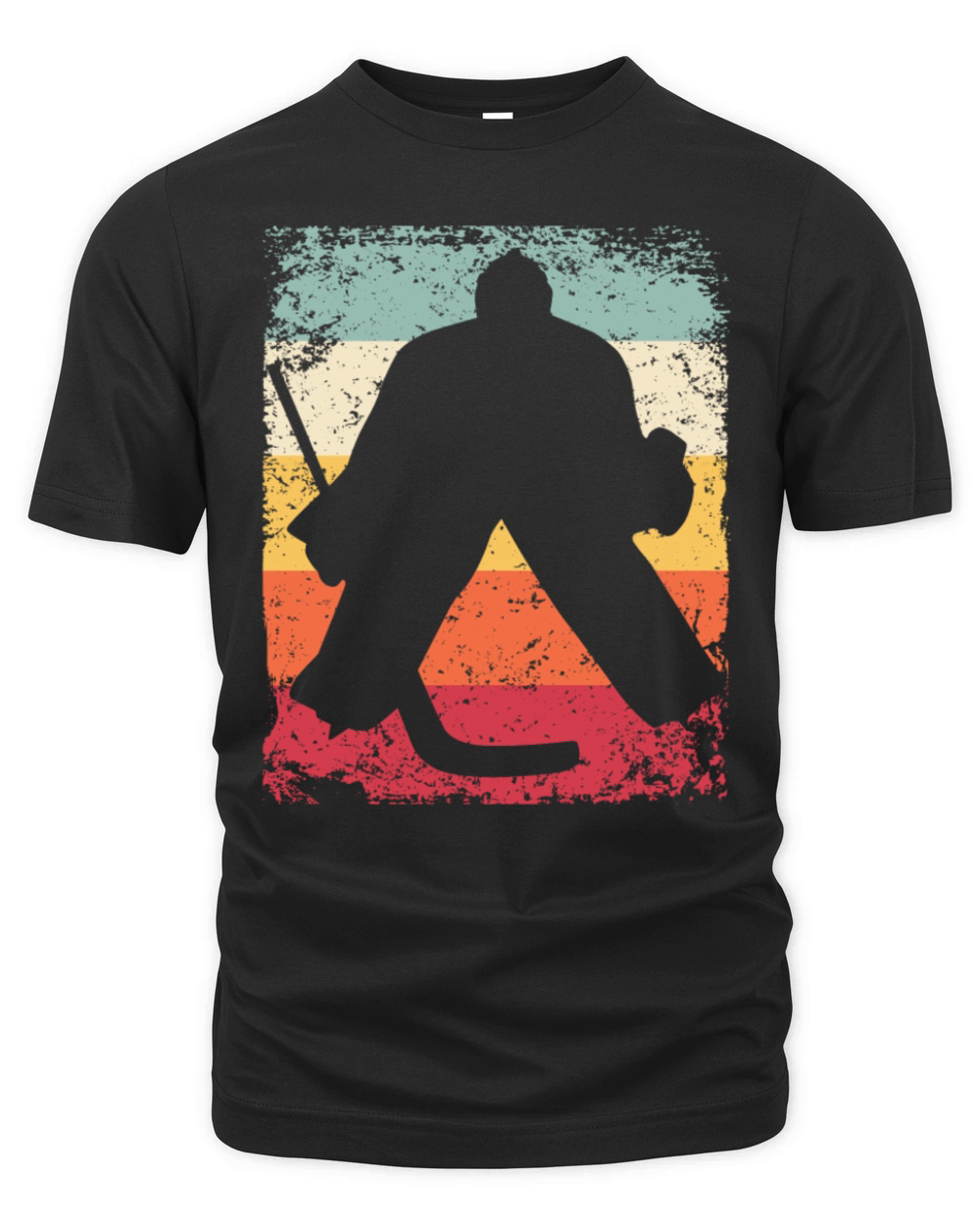 Ice Hockey Player Vintage Ice Hockey Organic Unisex T-shirt